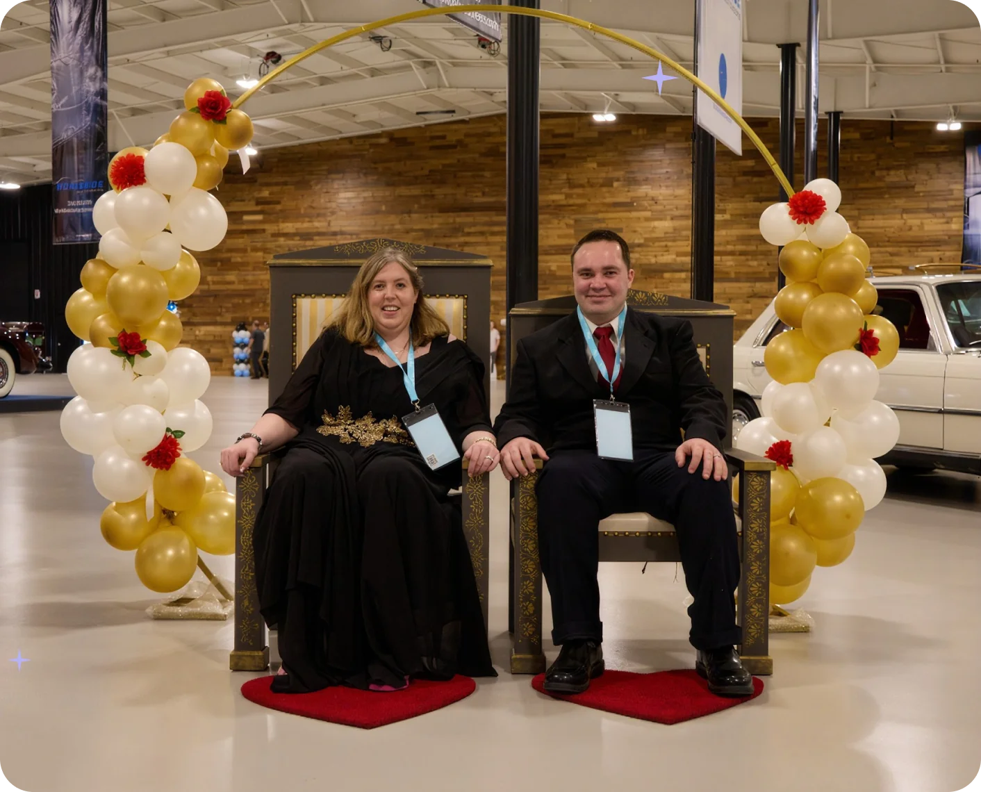Night to Shine guests at the celebration